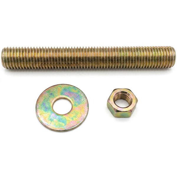 MINUTEX KIT Barra Filettata M16 + Rondella e Dado Zincato per ART.962 - MINUTEX